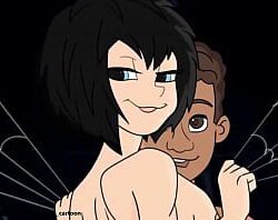 Spiderman and hello kitty wallpaper