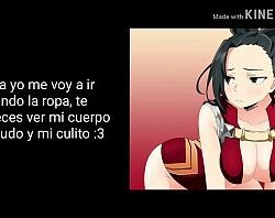 Momo yaoyorozu fumikage tokoyami