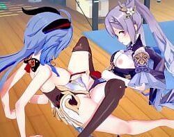 Japanese lesbian chikan